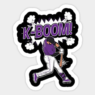 Kris Bryant K-Boom Sticker